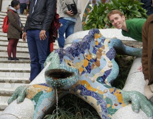 Salamander at Park Guell